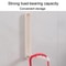 Balcony No Punch Foldable Clothes Hanger Rack Wall Mounted Adhesive Space Saving Organizer