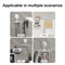 Multifunctional Suction Cup Hook Storage Rack Traceless Adhesive Wall Hook Organizer