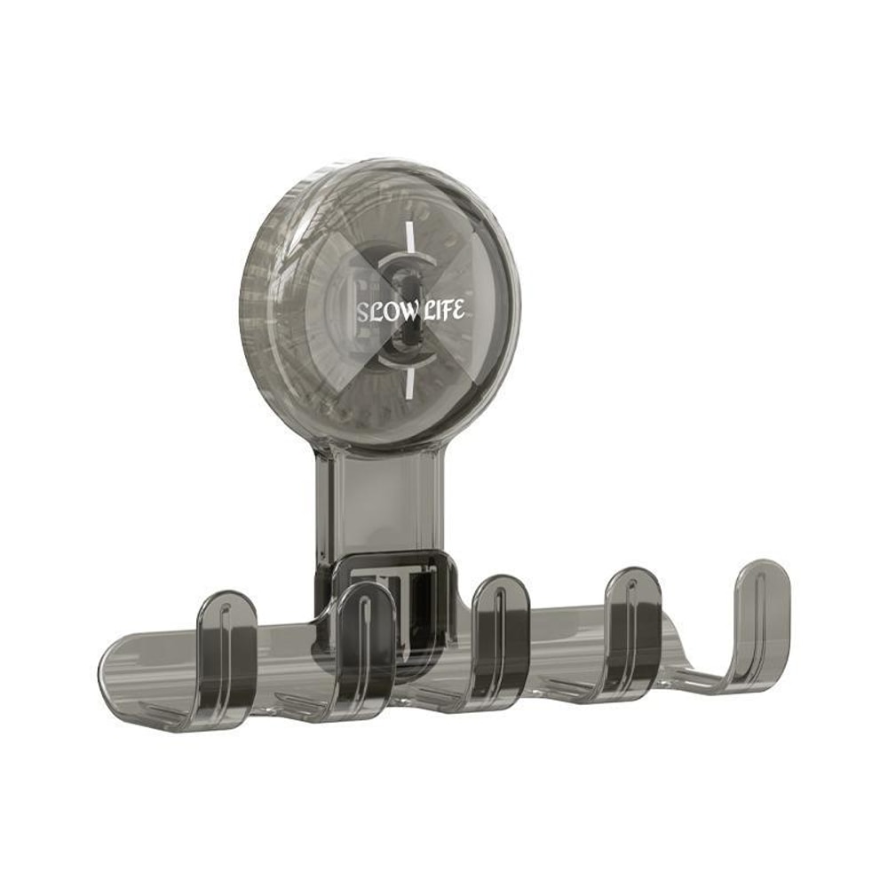 Multifunctional Suction Cup Hook Storage Rack Traceless Adhesive Wall Hook Organizer