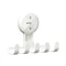Multifunctional Suction Cup Hook Storage Rack Traceless Adhesive Wall Hook Organizer
