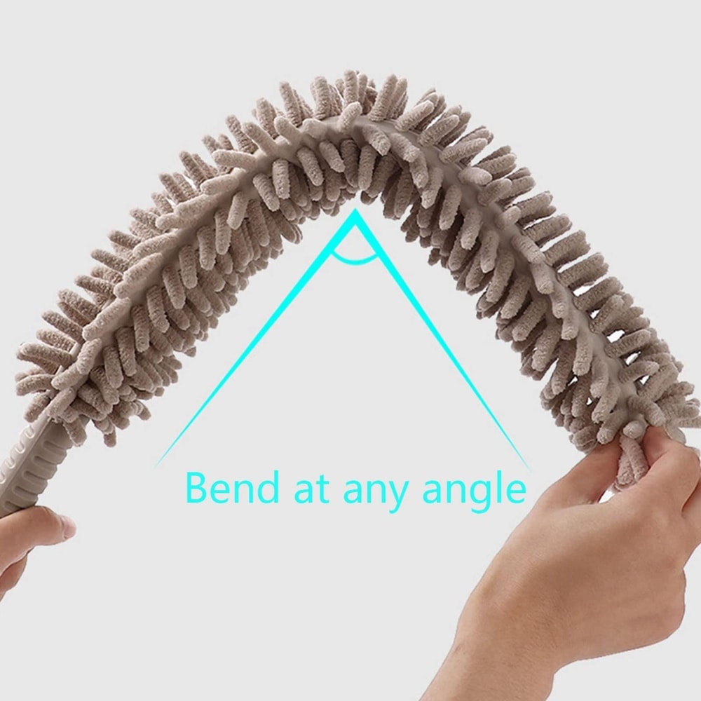 Bendable Electrostatic Microfiber Gap Cleaning Duster for Home Dusting & Hard-to-Reach Areas