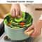 Foldable Lotus Steamer Basket Drain & Steam Tool for Vegetables