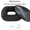 Multifunctional Motorcycle Helmet Stand with Helmet Support Pads Ventilation Storage Base (Black)