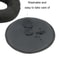 Multifunctional Motorcycle Helmet Stand with Helmet Support Pads Ventilation Storage Base (Black)