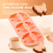 Silicone Cake Mold Jelly Cake Mold, Mousse Baking Tray for Heart & Butterfly Desserts