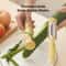 Vegetable Peeler and Cleaning Brush Kitchen Tool