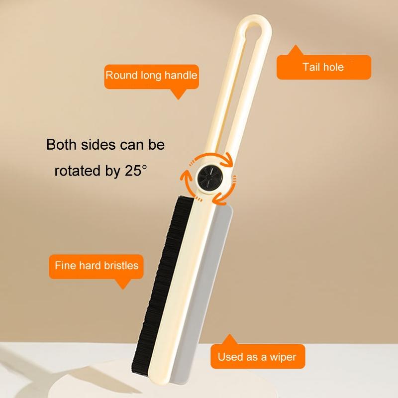 Multi Purpose Crevice Cleaning Brush Long Handled Groove Cleaner for Bathroom and Tight Spaces