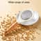 Stainless Steel Flour Sifter with Wooden Handle Baking Strainer Kitchen Sieve