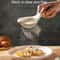 Stainless Steel Flour Sifter with Wooden Handle Baking Strainer Kitchen Sieve