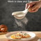 Stainless Steel Flour Sifter with Wooden Handle Baking Strainer Kitchen Sieve