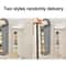 Wall Mounted Underwear Organizer & Sock Storage Box, No Drill Panty Organizer Space Saving Rack