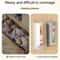 Wall Mounted Underwear Organizer & Sock Storage Box, No Drill Panty Organizer Space Saving Rack