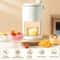 Manual Ice Crusher Ice Shaver Hand Crank Ice Blender for Household Use White