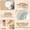 Manual Ice Crusher Ice Shaver Hand Crank Ice Blender for Household Use White