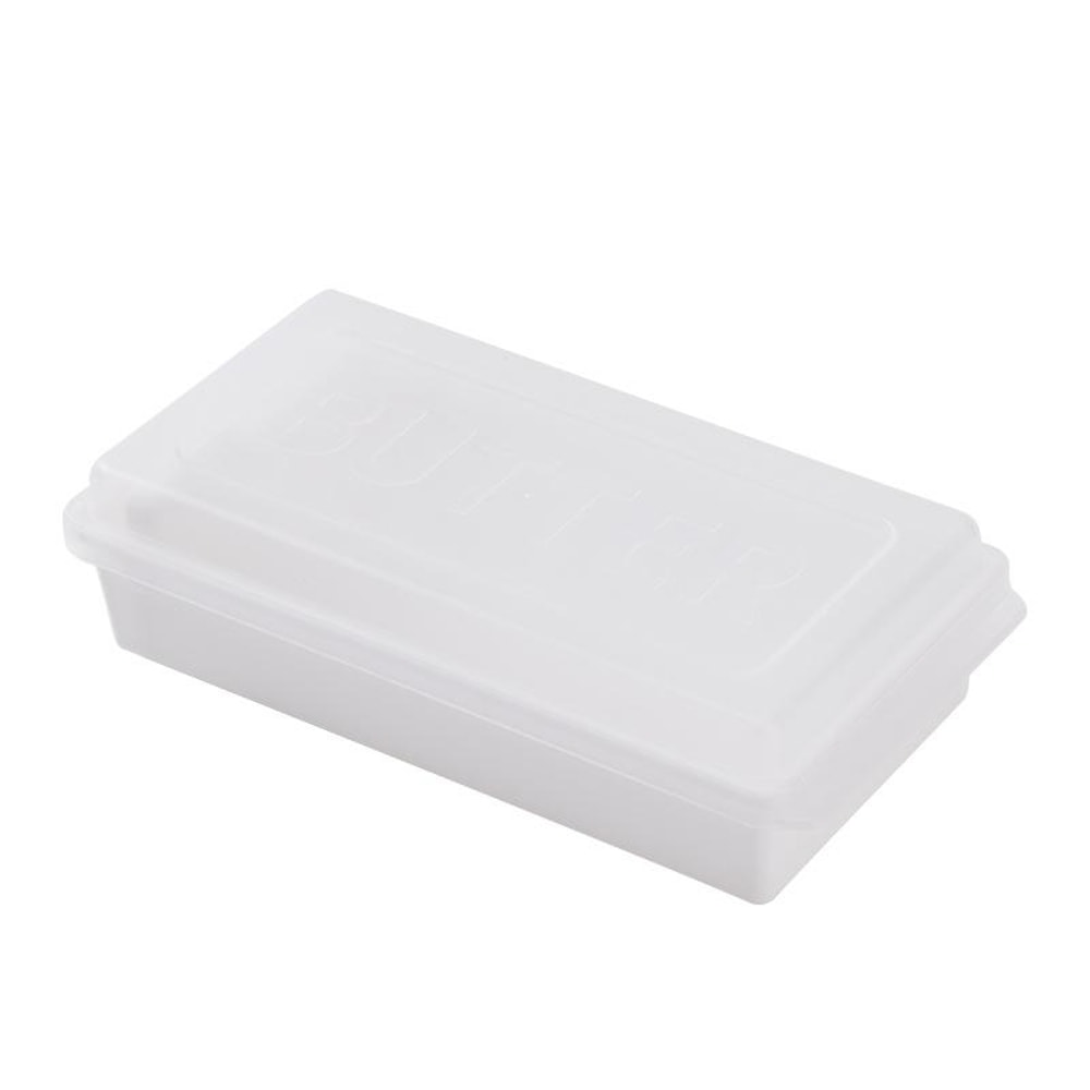 Square Butter Cutting Storage Container with Lid, Cheese & Butter Cutter Box, Portion Control Keeper