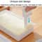Square Butter Cutting Storage Container with Lid, Cheese & Butter Cutter Box, Portion Control Keeper