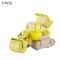 Cartoon Press and Go Inertia Toy Car Set for Kids Construction Play Vehicles