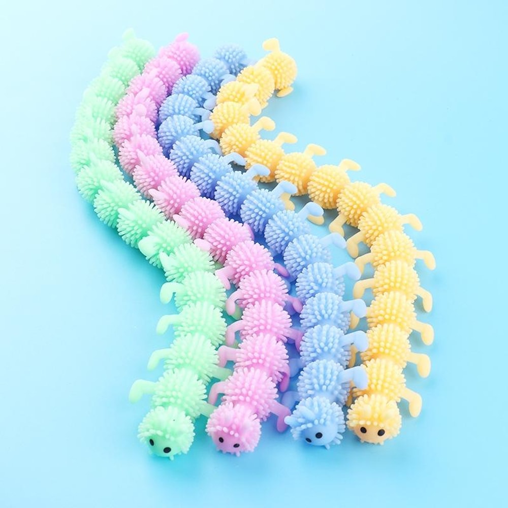 Caterpillar Stretch Decompression Toy for Kids Sensory Fidget Play