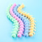 Caterpillar Stretch Decompression Toy for Kids Sensory Fidget Play