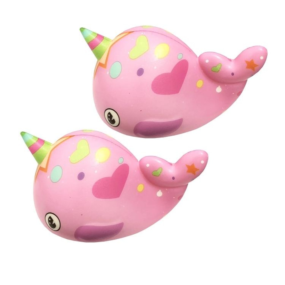 Whale Slow Rebound Squishy Toy Stress Relief Sensory Decompression Toy