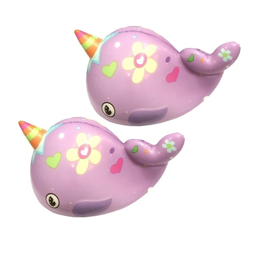 Whale Slow Rebound Squishy Toy Stress Relief Sensory Decompression Toy
