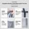Wall Mounted Mesh Laundry Basket Foldable Portable Laundry Hamper with Handles
