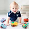 Cartoon Pull Back Toy Car For Toddlers Safe Inertia Baby Vehicle 2