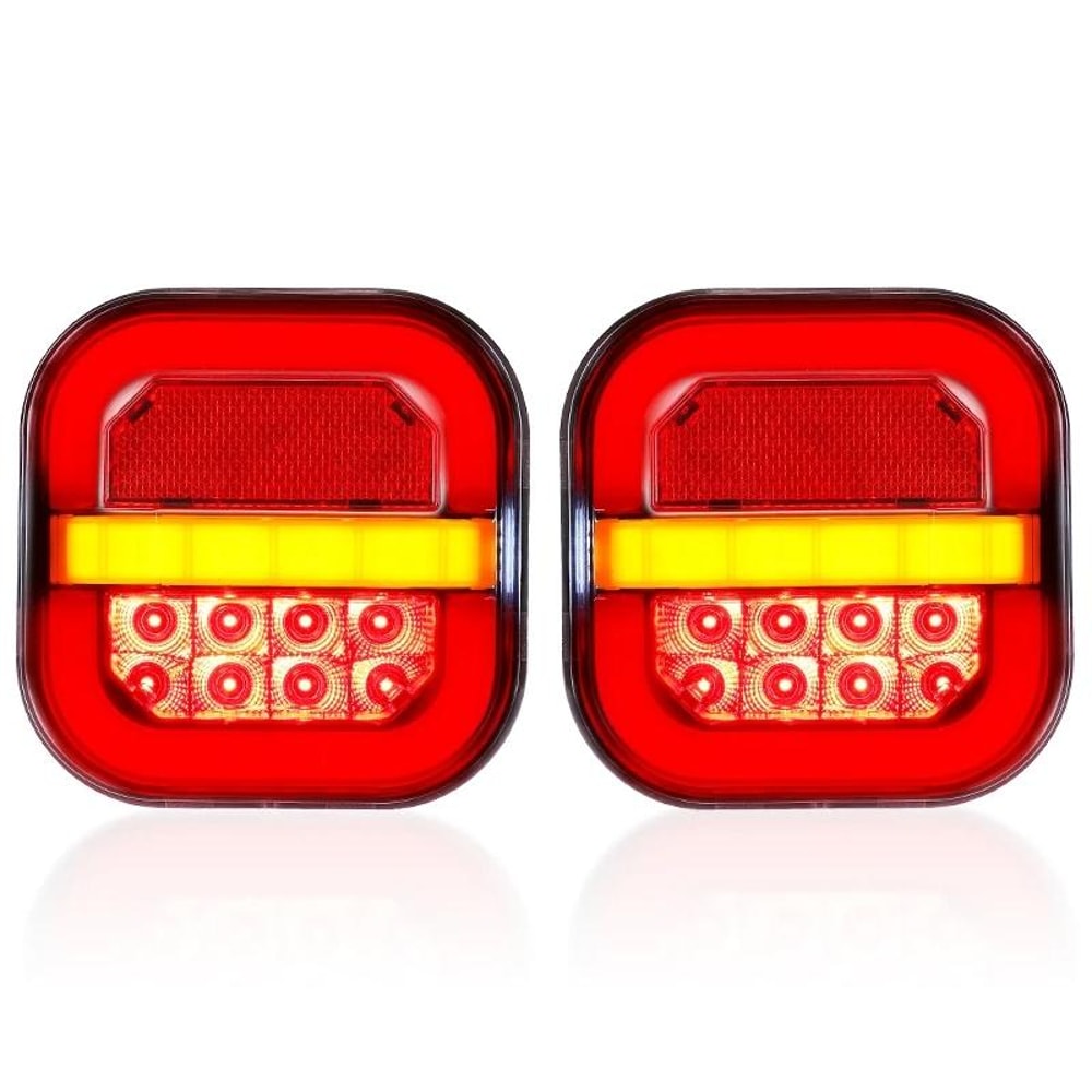 Universal LED Trailer Tail Light Waterproof Truck & Boat Replacement Lamp