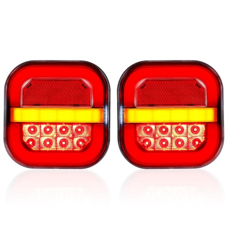 Universal LED Trailer Tail Light Waterproof Truck & Boat Replacement Lamp