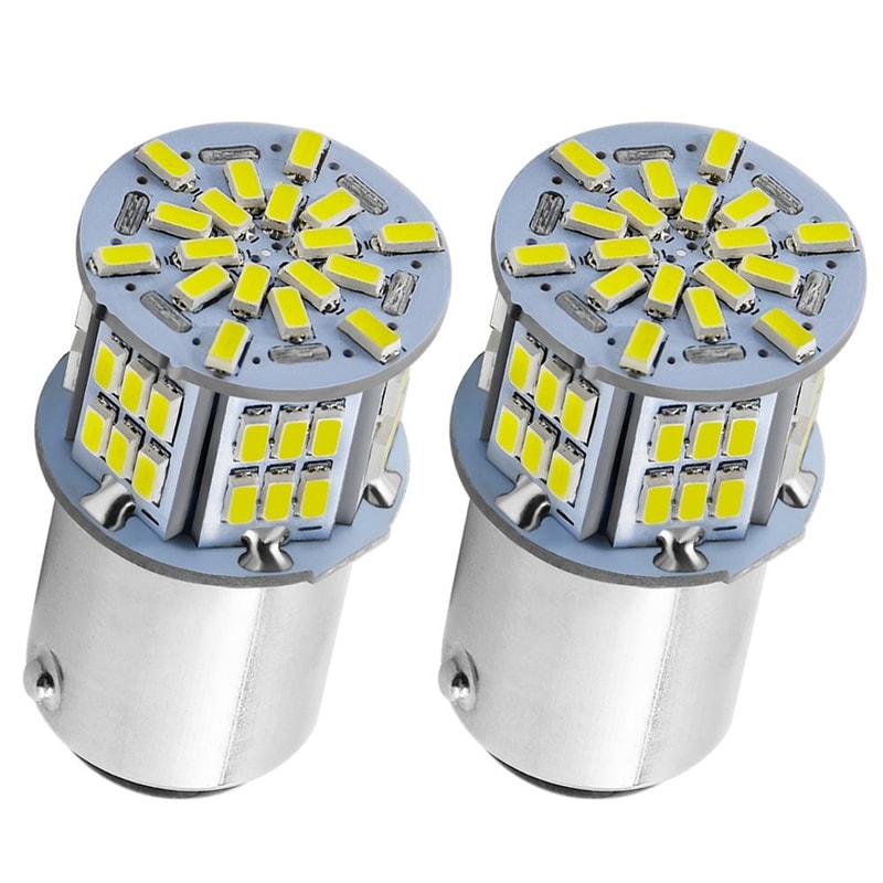 LED Brake Light Bulb White High Brightness Car Tail Light Replacement
