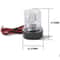 Marine LED Navigation Light Waterproof Boat Stern Anchor White Light for Yacht & RV