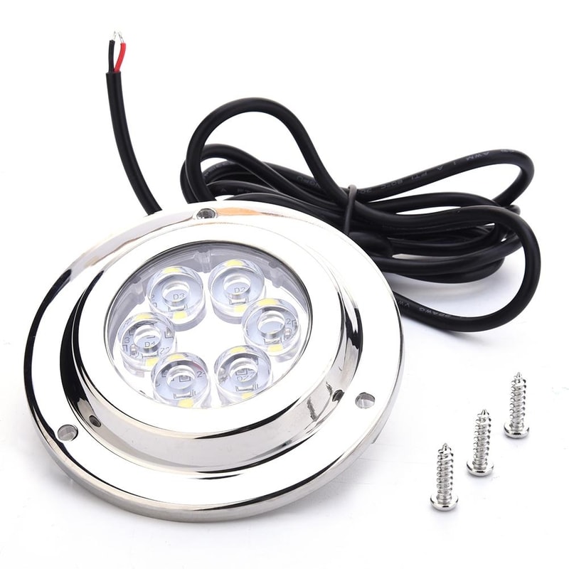 High Power Underwater Boat Light IP68 Marine LED Transom Light for Yacht