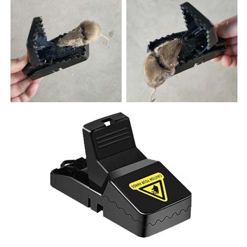 Sensitive Plastic Mousetrap Easy Rodent Trap for Household Pest Control