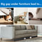 Adjustable Sofa Gap Blocker Under Bed Gap Filler Toy Blocking Strap PVC Furniture Gap Guard