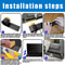 Adjustable Sofa Gap Blocker Under Bed Gap Filler Toy Blocking Strap PVC Furniture Gap Guard