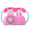 Interactive Baby Phone Toy Retro Musical Educational Toy Phone For Toddlers Pink Early Learning Sen 3