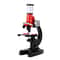 Kids Microscope Educational Science Experiment Kit with LED Light for Students