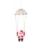 Electric Santa Parachute Toy Christmas Hanging Decoration Battery Operated Festive Flip Ornament