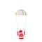 Electric Santa Parachute Toy Christmas Hanging Decoration Battery Operated Festive Flip Ornament