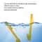 Baby Giraffe Silicone Teething Stick Food Grade Silicone Baby Gum Relief Teether Toy