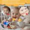 Baby Giraffe Silicone Teething Stick Food Grade Silicone Baby Gum Relief Teether Toy