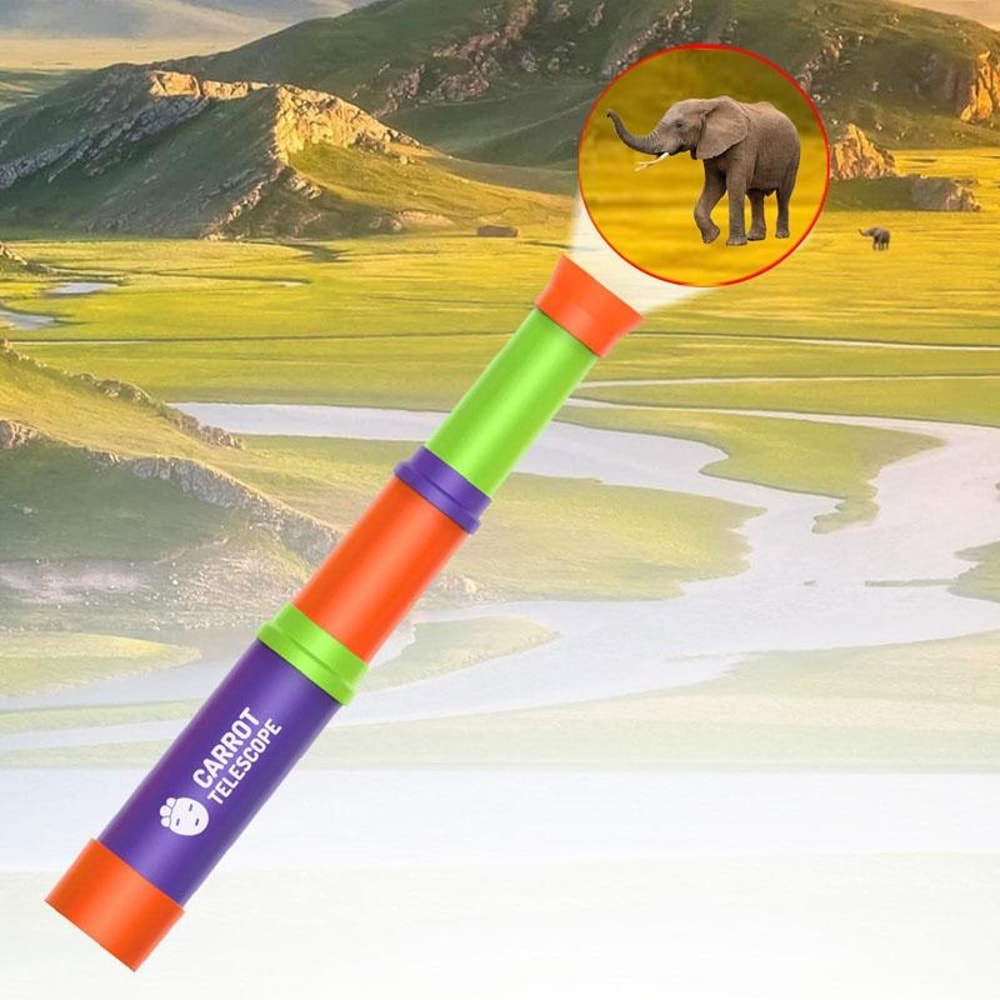 Kids Handheld Telescope Educational Retractable Focus Science Toy