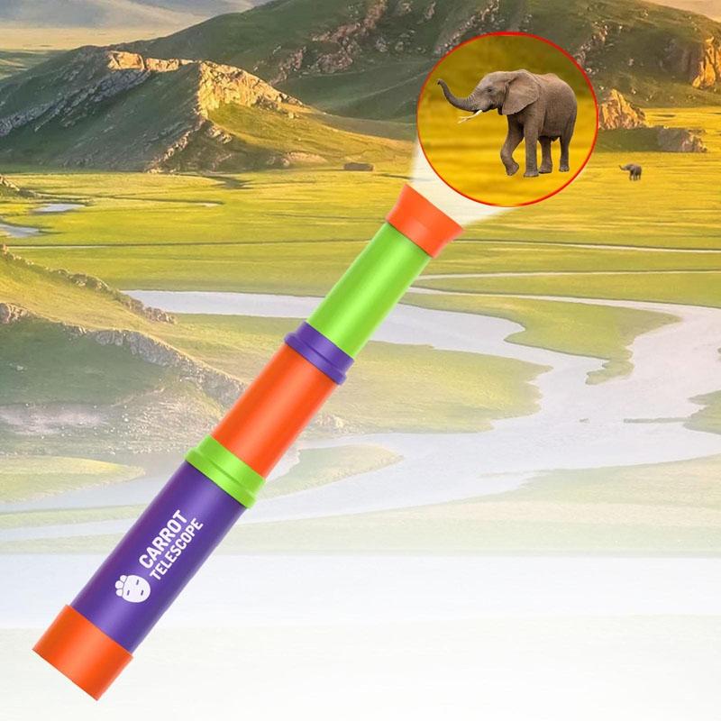 Kids Handheld Telescope Educational Retractable Focus Science Toy