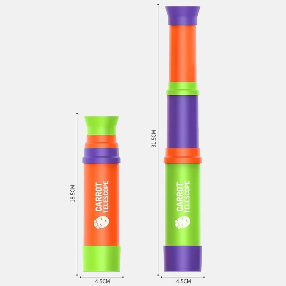 Kids Handheld Telescope Educational Retractable Focus Science Toy