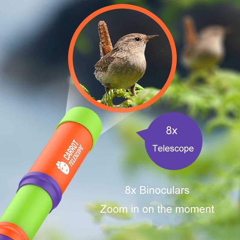 Kids Handheld Telescope Educational Retractable Focus Science Toy