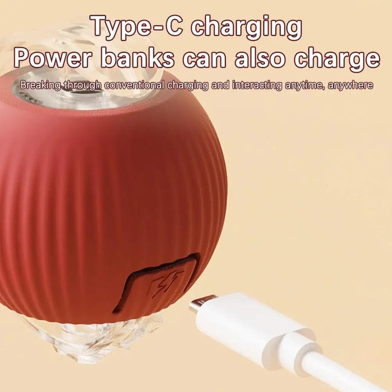 Smart Avoid Electric Cat Toy Ball Interactive Automatic Play Toy for Cats