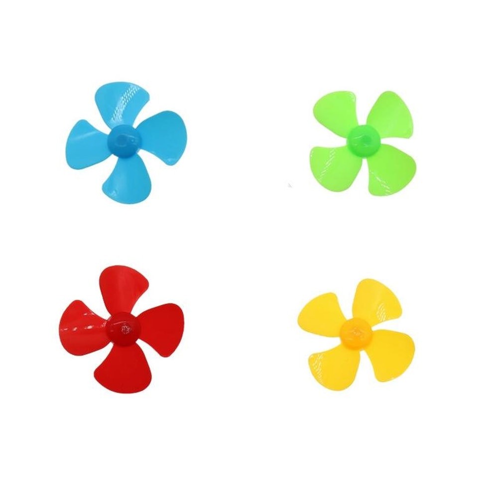 FourBlade Toy Propeller Blades For Model Aircraft RC DIY Wind Projects 1