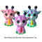 Cute Sika Deer Slow Rebound Stress Relief Squishy Toy Set PU Anti Stress Fidget Toy