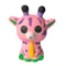 Cute Sika Deer Slow Rebound Stress Relief Squishy Toy Set PU Anti Stress Fidget Toy