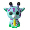 Cute Sika Deer Slow Rebound Stress Relief Squishy Toy Set PU Anti Stress Fidget Toy